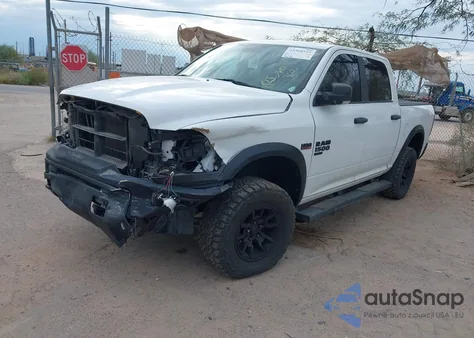 2021 Ram 1500 Classic Warlock 4X4 5'7 Box z USA, uszkodzony, nr VIN 1C6RR7LT1MS502058